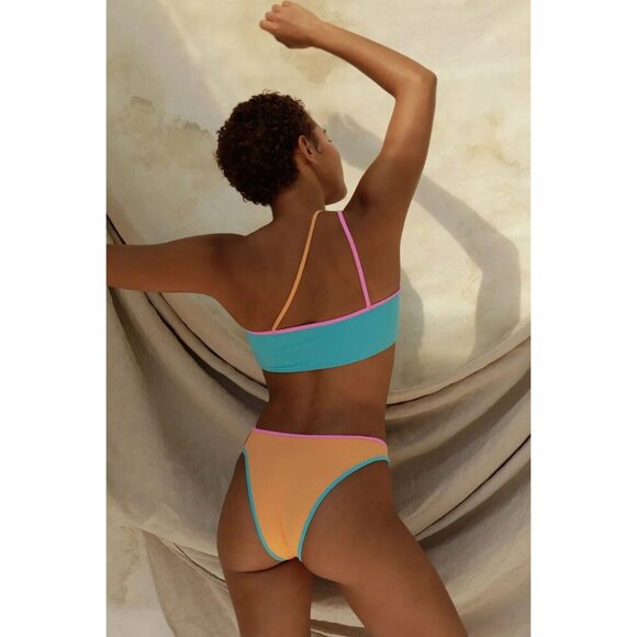Stone Fox Swim Echo Top & Ibiza Bottom Set Rawhide Brown - Small - NWT - Picture 6 of 6